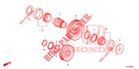 EIXO DE CONTADOR para Honda HR-V 1.5 EXECUTIVE 5 portas totalmente automática CVT 2018