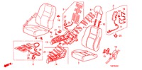 BANCO FRENTE/CINTOS SEGURANCA (D.) para Honda INSIGHT 1.3 IMA COMFORT 5 portas totalmente automática CVT 2011