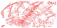 PISO/PAINEIS INTERIORES  para Honda INSIGHT 1.3 IMA COMFORT 5 portas totalmente automática CVT 2011