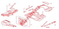 FERRAMENTAS/MACACO  para Honda INSIGHT 1.3 IMA COMFORT 5 portas totalmente automática CVT 2012