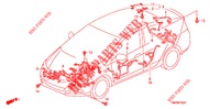 CABLAGEM (LH) (2) para Honda INSIGHT 1.3 IMA S 5 portas totalmente automática CVT 2013