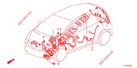 CABLAGEM (2) (LH) para Honda JAZZ 1.4 LUXURY 5 portas 5 velocidades manuais 2012