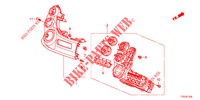 COMANDO AR CONDICIONADO AUTOMATICO (LH) para Honda JAZZ 1.4 LUXURY 5 portas 5 velocidades manuais 2012
