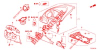 GUARNICAO INSTRUMENTOS (COTE DE CONDUCTEUR) (LH) para Honda JAZZ 1.4 LUXURY 5 portas 5 velocidades manuais 2012
