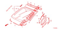 PARA BRISAS/ VIDRO TRASEIRO  para Honda JAZZ 1.4 LUXURY 5 portas 5 velocidades manuais 2012
