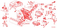 UNIDADE CONTROLO (CABINE) (1) (LH) para Honda JAZZ 1.4 LUXURY 5 portas 5 velocidades manuais 2012