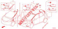 CABLAGEM (LH) (6) para Honda JAZZ 1.4 LUXURY ES 5 portas totalmente automática CVT 2012