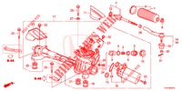 CAIXA DIRECCAO ASSISTIDA (LH) para Honda JAZZ 1.4 LUXURY ES 5 portas totalmente automática CVT 2012