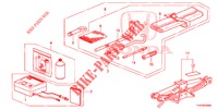 FERRAMENTA/MACACO  para Honda JAZZ 1.4 LUXURY ES 5 portas totalmente automática CVT 2012