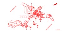 INTERRUPTOR COMBINADO  para Honda JAZZ 1.4 LUXURY ES 5 portas totalmente automática CVT 2012
