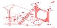 TUBO FLEXIVEL RADIADOR/DEPOSITO RESERVA  para Honda JAZZ 1.4 ESH 5 portas 5 velocidades manuais 2012