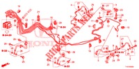 TUBO METALICO TRAVAOES/TUBO FLEXIVEL (LH) (VSA) para Honda JAZZ 1.4 ESH 5 portas 5 velocidades manuais 2012