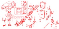 UNIDADE CONTROLO (COMPARTIMENT MOTEUR) (LH) para Honda JAZZ 1.4 ESH 5 portas 5 velocidades manuais 2012