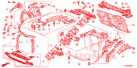DIVISORIA FRENTE/TABLIER  para Honda JAZZ 1.4 ESH 5 portas totalmente automática CVT 2012