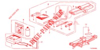 FERRAMENTA/MACACO  para Honda JAZZ 1.4 ESH 5 portas totalmente automática CVT 2012