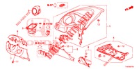 GUARNICAO INSTRUMENTOS (COTE DE CONDUCTEUR) (LH) para Honda JAZZ 1.4 ESH 5 portas totalmente automática CVT 2012