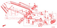 LIMPA PARA BRISAS (LH) para Honda JAZZ 1.4 ESH 5 portas totalmente automática CVT 2012