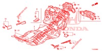 TAPETE PISO/ISOLADOR  para Honda JAZZ 1.4 ESH 5 portas totalmente automática CVT 2012