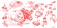 UNIDADE CONTROLO (CABINE) (1) (LH) para Honda JAZZ 1.4 ESH 5 portas totalmente automática CVT 2012