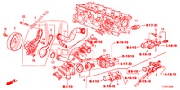 BOMBA AGUA/TERMOSTATO  para Honda JAZZ 1.4 ESL 5 portas totalmente automática CVT 2012