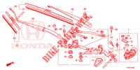 LIMPA PARA BRISAS (LH) para Honda JAZZ 1.4 ESL 5 portas totalmente automática CVT 2012