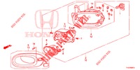 LUZ NEVOEIRO (1) para Honda JAZZ 1.4 ESL 5 portas totalmente automática CVT 2012