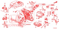 UNIDADE CONTROLO (CABINE) (1) (LH) para Honda JAZZ 1.4 ESL 5 portas totalmente automática CVT 2012