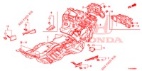 TAPETE PISO/ISOLADOR  para Honda JAZZ 1.4 ESLT 5 portas 5 velocidades manuais 2012