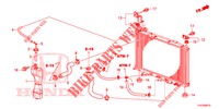 TUBO FLEXIVEL RADIADOR/DEPOSITO RESERVA  para Honda JAZZ 1.4 ESLT 5 portas 5 velocidades manuais 2012