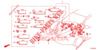CABLAGEM (LH) (3) para Honda JAZZ 1.4 ESLT 5 portas totalmente automática CVT 2012