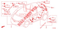 CABLAGEM (LH) (5) para Honda JAZZ 1.4 ESLT 5 portas totalmente automática CVT 2012
