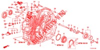 CONVERSOR BINARIO (CVT) para Honda JAZZ 1.4 ESLT 5 portas totalmente automática CVT 2012