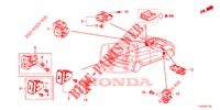 INTERRUPTOR (LH) para Honda JAZZ 1.4 ESLT 5 portas totalmente automática CVT 2012