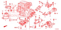 APOIO MOTOR (MT) para Honda JAZZ 1.4 LS 5 portas 5 velocidades manuais 2012