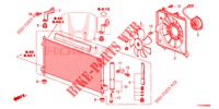 AR CONDICIONADO (CONDENSATEUR) para Honda JAZZ 1.4 LS 5 portas 5 velocidades manuais 2012