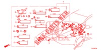 CABLAGEM (LH) (3) para Honda JAZZ 1.4 LS 5 portas 5 velocidades manuais 2012