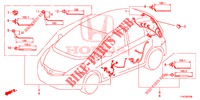 CABLAGEM (LH) (5) para Honda JAZZ 1.4 LS 5 portas 5 velocidades manuais 2012