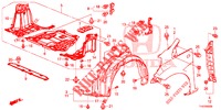 GUARDA LAMAS FRENTE  para Honda JAZZ 1.4 LS 5 portas 5 velocidades manuais 2012