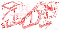 PAINEIS EXTERIOR/PAINEL TRASEIRO  para Honda JAZZ 1.4 LS 5 portas 5 velocidades manuais 2012