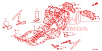 TAPETE PISO/ISOLADOR  para Honda JAZZ 1.4 LS 5 portas 5 velocidades manuais 2012