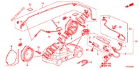 ANTENA/ALTIFALANTE  para Honda JAZZ 1.4 LS 5 portas totalmente automática CVT 2012