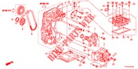 BOMBA OLEO (CVT) para Honda JAZZ 1.4 LS 5 portas totalmente automática CVT 2012