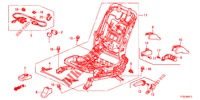 COMP. BANCO FR. (G.) (2) para Honda JAZZ 1.4 LS 5 portas totalmente automática CVT 2012