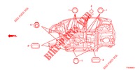 OLHAL (INFERIEUR) para Honda JAZZ 1.4 LSH 5 portas 5 velocidades manuais 2012