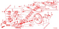 BOMBA PRINCIPAL TRAVOES/SERVO FREIO (LH) para Honda JAZZ 1.4 LSH 5 portas totalmente automática CVT 2012