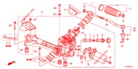 CAIXA DIRECCAO ASSISTIDA (EPS) (LH) para Honda JAZZ 1.4 LSH 5 portas totalmente automática CVT 2012