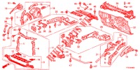DIVISORIA FRENTE/TABLIER  para Honda JAZZ 1.4 LSH 5 portas totalmente automática CVT 2012