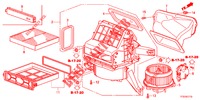 VENTILADOR AQUECEDOR (LH) para Honda JAZZ 1.4 LSH 5 portas totalmente automática CVT 2012