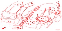 CABLAGEM (1) (LH) para Honda JAZZ 1.4 LSLP 5 portas 5 velocidades manuais 2012