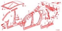 PAINEIS EXTERIOR/PAINEL TRASEIRO  para Honda JAZZ 1.4 LSLP 5 portas 5 velocidades manuais 2012